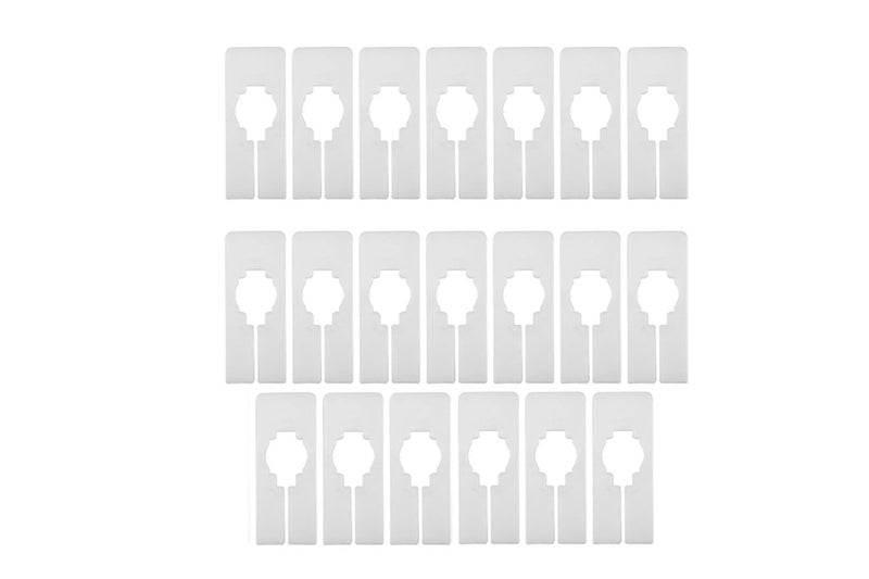 20Pcs Clothing Hanger Separators Reusable Closet Rack Dividers for Sorting Cloth Carousel 2