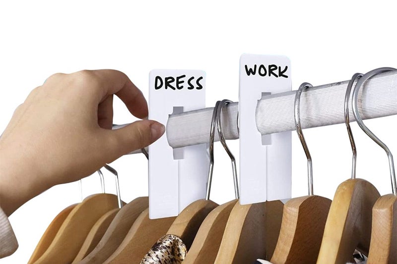 20Pcs Clothing Hanger Separators Reusable Closet Rack Dividers for Sorting Cloth Carousel 5