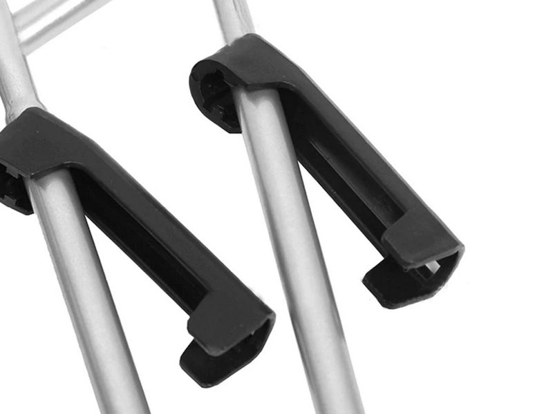 160cm Foldable Easel Stand Metal Art Easel Tripod Poster Display Stand - Silver Carousel 4