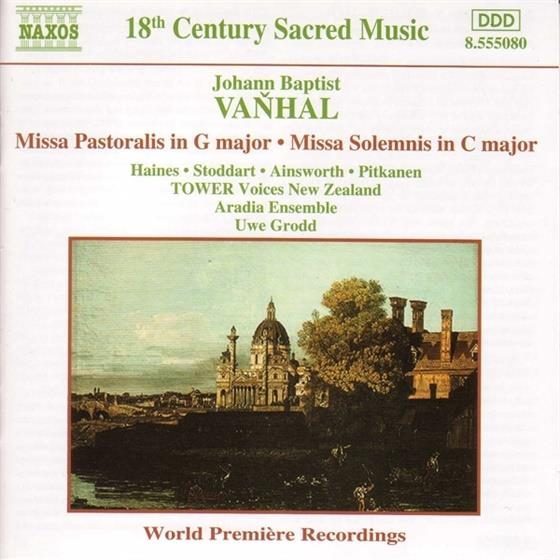 VANHAL, J.B.: Missa Pastoralis / Missa Solemnis, Aradia Ensemble, Grodd Carousel 1
