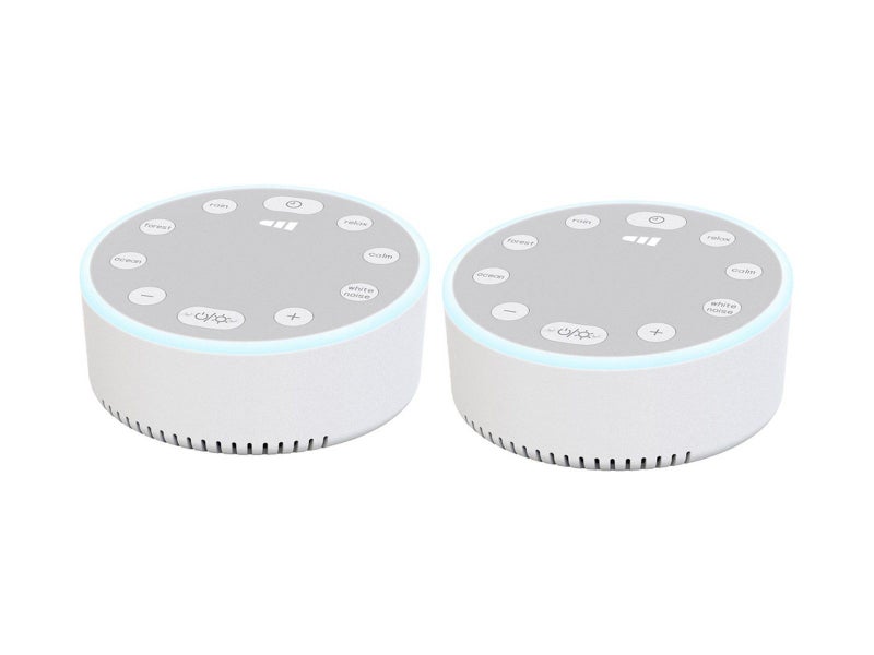 2Pcs White Noise Sound Machine Sleeping Aid Machine Carousel 2