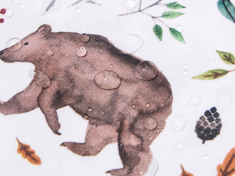 2Pcs Water Resistant Dry Wet Bag Reusable Diaper Storage Bag Swimsuits Bag Carousel 5