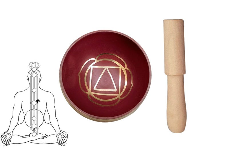 Tibetan Singing Bowl Set Yoga And Meditation Sound Healing With Wooden Striker-R Carousel 1