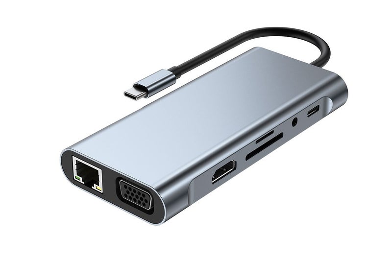 Data Charging Cable Adapter 6/7/8/11-in-1 Multi-Interface Docking Station for La Carousel 2