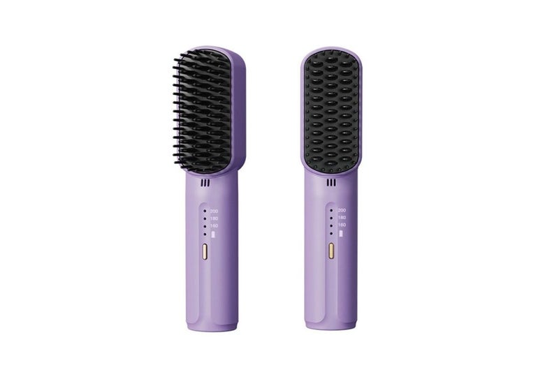 Mini Hair Straightener Portable Rechargeable Negative Ion Straightening Hair Com Carousel 2