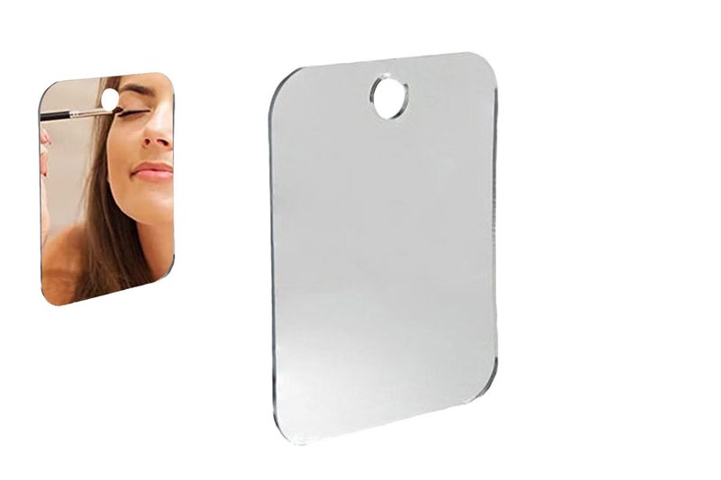 Bathroom Wall Hanging Fogless Shower Mirror Rust-Proof Removable Bathroom Mirror Carousel 1