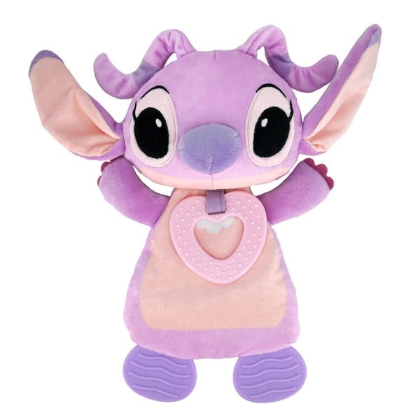 Disney Baby - Stitch Angel, Teether Blanket, Pink, 26cm H, Birth+ Carousel 2