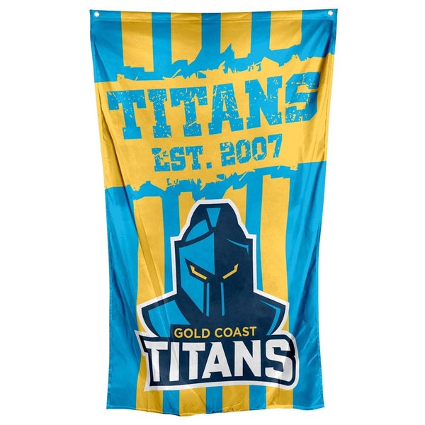 Gold Coast Titans NRL Cape Wall Flag Banner Carousel 1