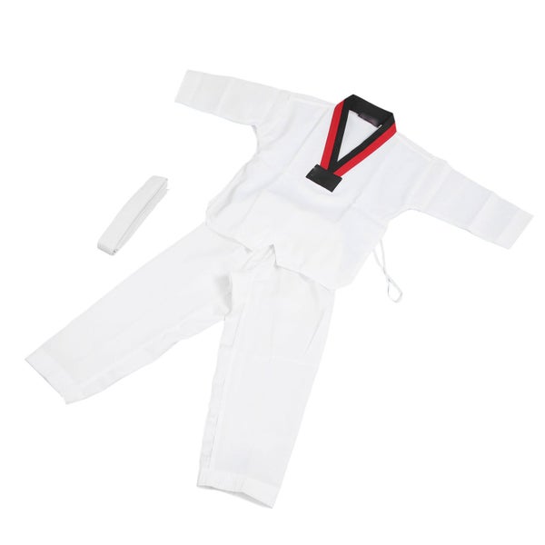 taekwondo uniform with belt taekwondo training uniform Kids Taekwondo Uniform Carousel 1