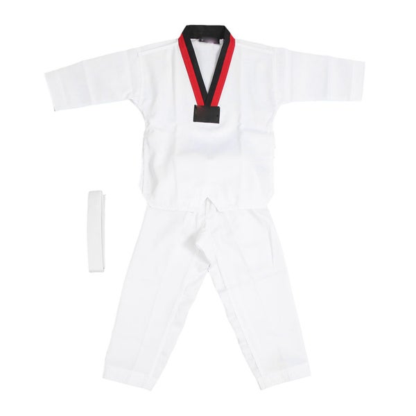 taekwondo uniform with belt taekwondo training uniform Kids Taekwondo Uniform Carousel 2