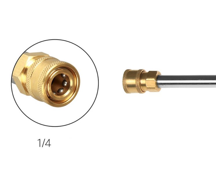 Water Blaster Lance Extension Wand 120cm w/ M22 or 1/4 QC Inlet Fittings Carousel 5