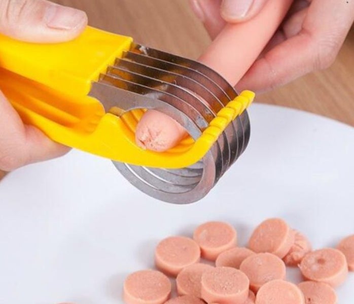 Salad Easy Cut Gherkin Cucumber Split Cutter Banana Slicer Kitchen Tool Carousel 1