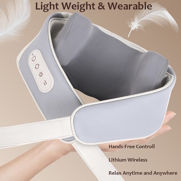 JianYouCare electrical neck shoulder body massager Heated Kneading Carousel 7
