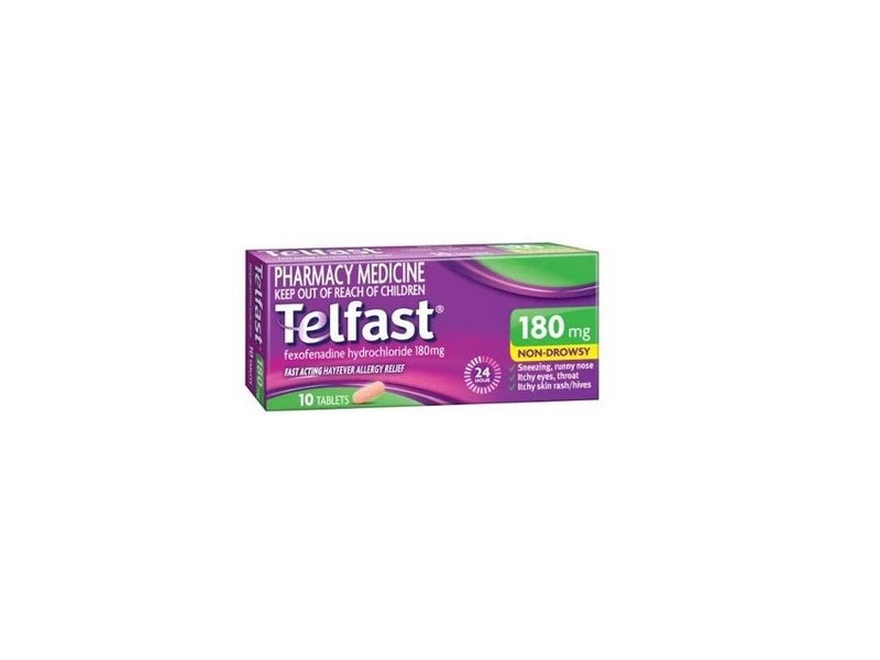 Telfast Antihistamine Tablets 10s Carousel 1