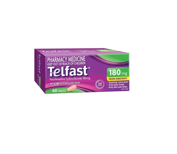 Telfast Antihistamine Tablets 60s Carousel 1