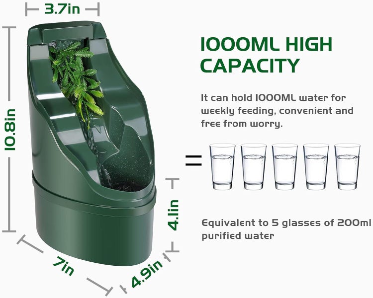 Reptile Chameleon Waterfall Drinking Fountain * Clearance Sale64517282631298114