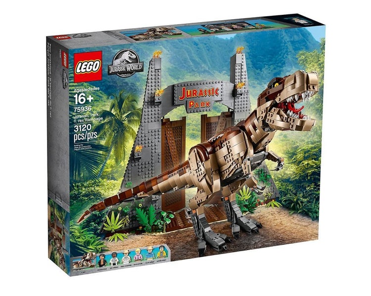 lego 75936 Jurassic Park: T. rex Rampage Carousel 1