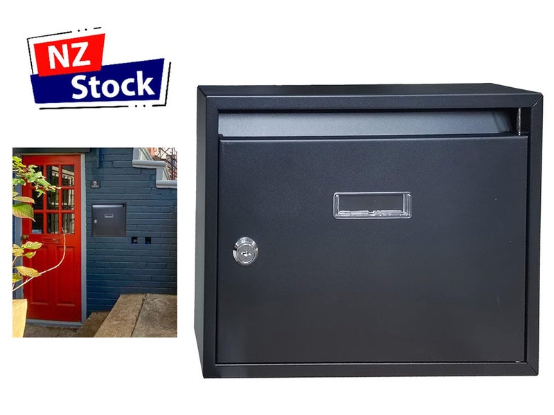 New Wall Mounted Locking Mail Box with Key on Afterpay Carousel 1