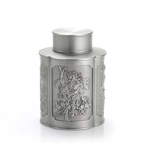 Royal Selangor Tea Caddy - Small Carousel 1