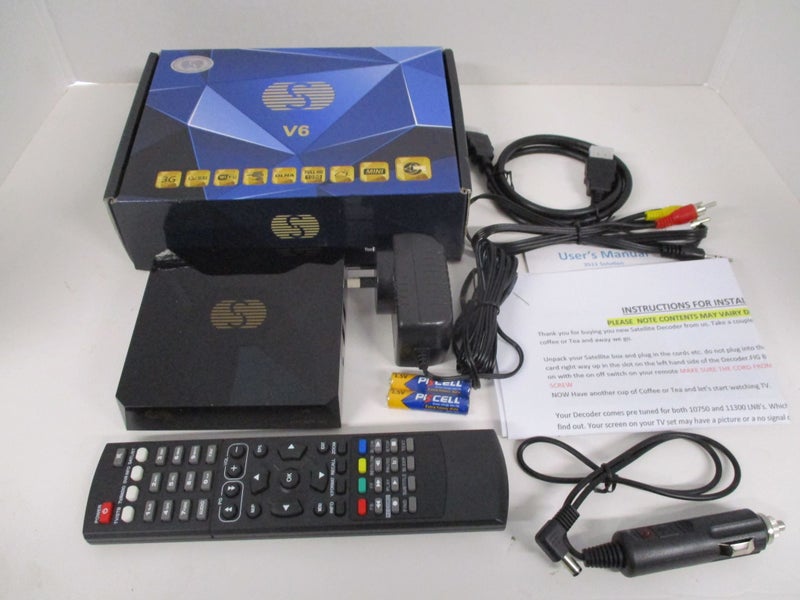 SKY /Free View Satellite decoder 12V / 240V Openbox Latest Model Carousel 1