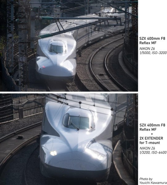 Tokina SZX 400mm and 2x Extender KIT MF Compact lightweight Camera Lens Carousel 10