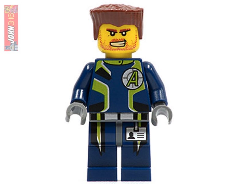 AWESOME 2008 LEGO AGENTS MINIFIGURE - AGENT CHARGE Carousel 1