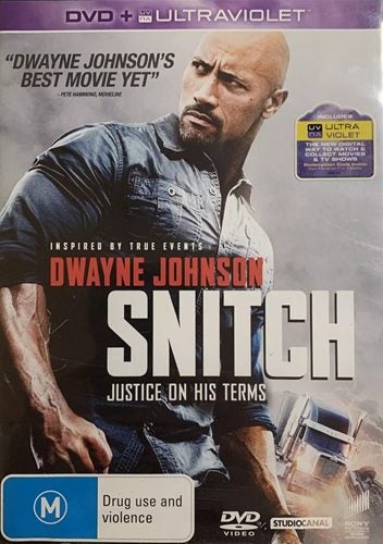Snitch: Justice on His Terms - Dwayne Johnson DVD Region 4 Carousel 1