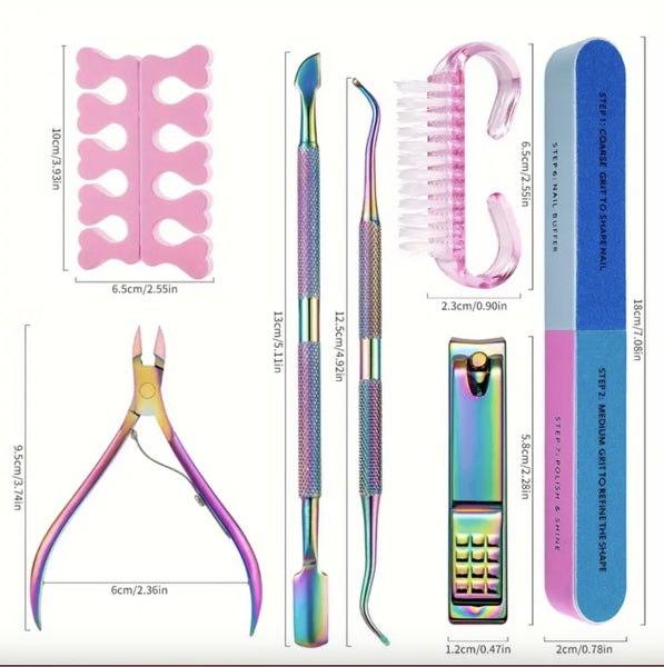 New Manicure and Pedicure Tools Kit Sale Sale Carousel 8