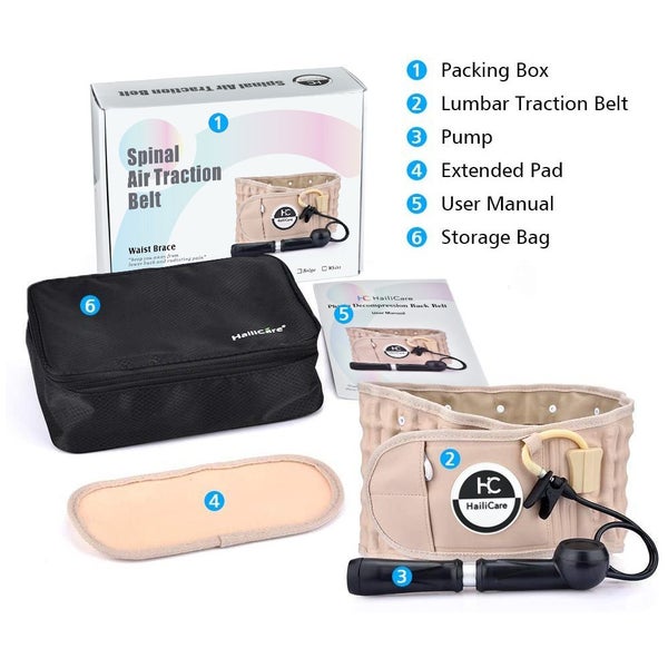 New Lumbar Back Support Spinal Air Traction Belt Sale Sale62964509921027114