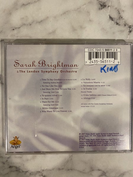 Sarah Brightman - Time to say goodbye Carousel 2