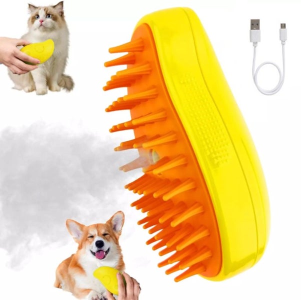 3 In 1 Dog Cat Steam Electric Spray Brush i2665YL0 Carousel 1