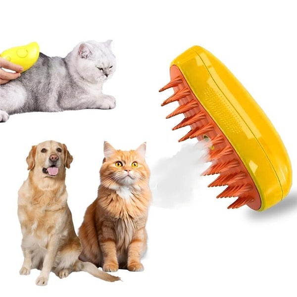 3 In 1 Dog Cat Steam Electric Spray Brush i2665YL0 Carousel 2