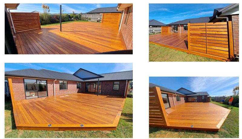 140 x 20 HARDWOOD MAHOGANY DECKING - $10.90 /meter Carousel 1