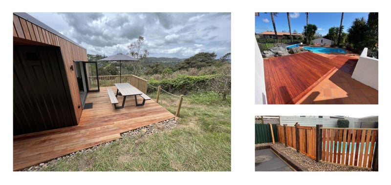 140 x 20 HARDWOOD MAHOGANY DECKING - $10.90 /meter64515673901441112