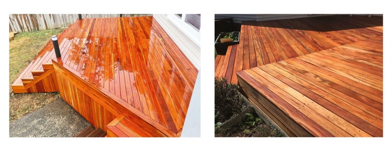 140 x 20 HARDWOOD MAHOGANY DECKING - $9.90 /meter Carousel 17