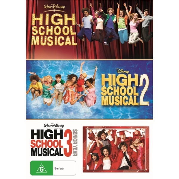 High School Musical: 3 Movie Collection (DVD) - New!!! Carousel 1