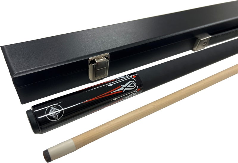 Formula Sports Maple 9 Ball RED Timber Pool Snooker Billiard Cue and Case Set Carousel 1