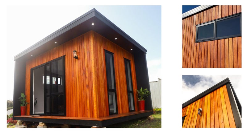 90 x 19 (75 Cover) MAHOGANY CLADDING/HARDWOOD WEATHERBOARDS - $6.95 /meter64548792653825112