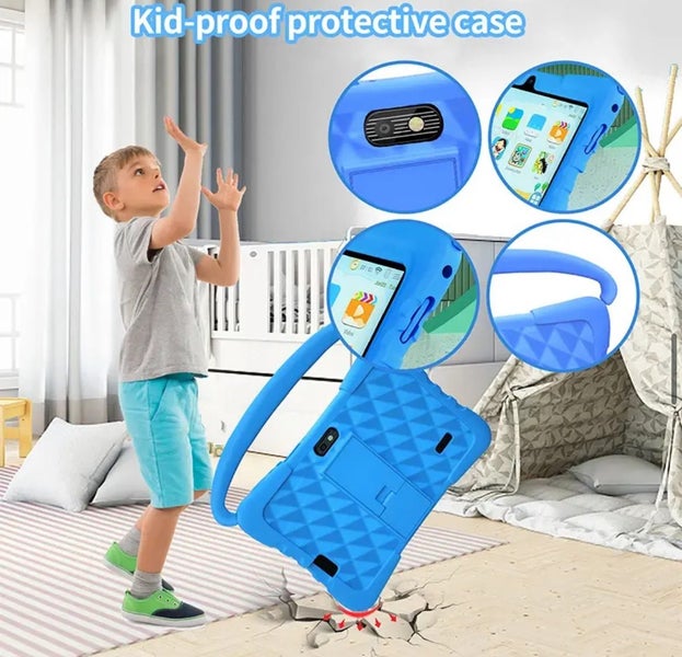 Kids Android tablet 17.78 Cm Tablet For Kids 32GB ROM 2GB RAM Android Carousel 9
