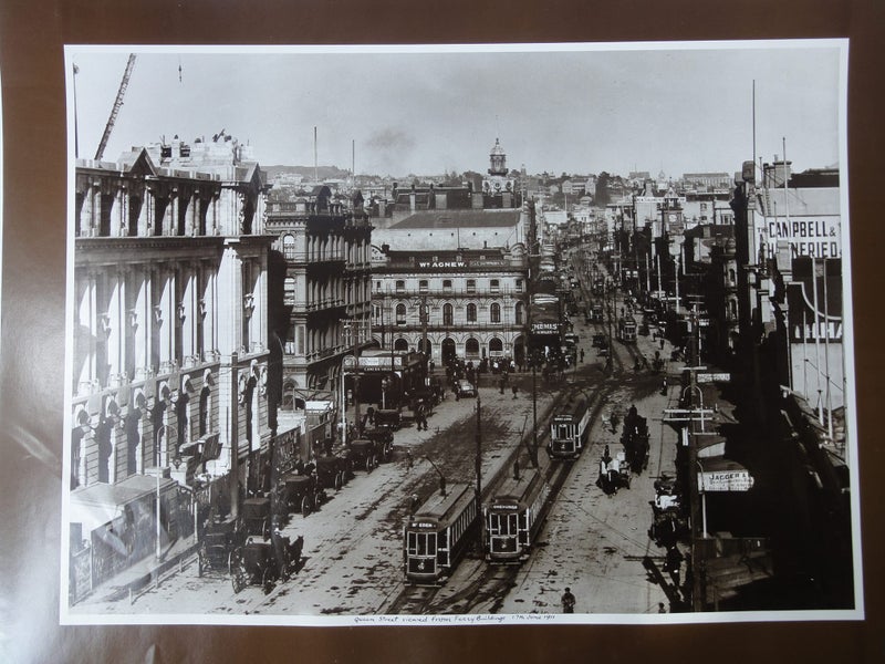 4 x Vintage Photographic Prints of 1904-1925 Auckland. FREE SHIPPING! Carousel 2