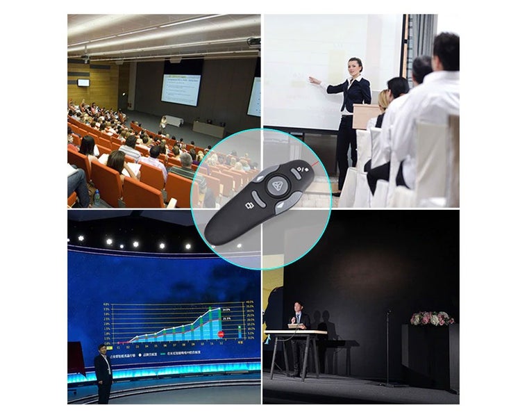 Wireless USB Presentation Clicker Presenter Remote Clicker New Carousel 10