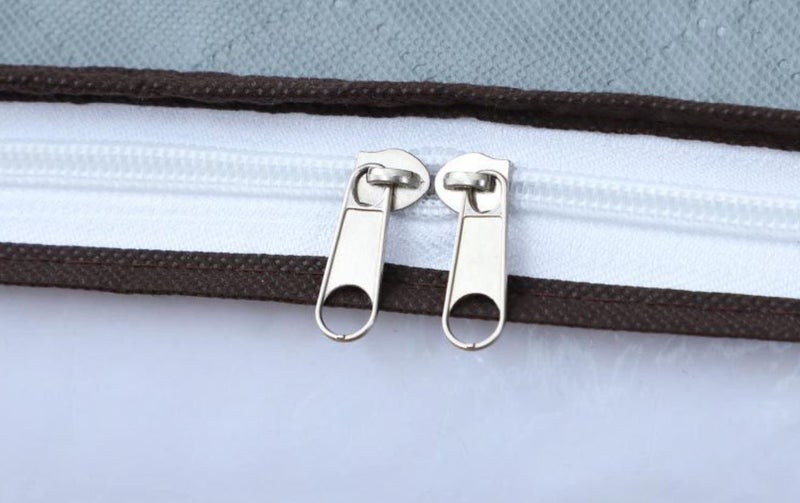 PTN 80L Clothes Storage Box Bags Quilt Blanket Zipper Organizer Home Wardrobe Carousel 5