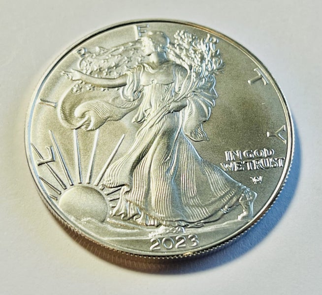 2021 Type 2 American 1oz .999 SIlver Eagle Coins -First year of issue Carousel 1