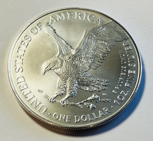 2021 Type 2 American 1oz .999 SIlver Eagle Coins -First year of issue Carousel 2