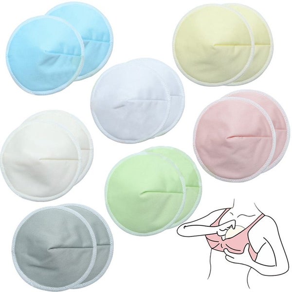 Organic Washable Breast Pad Breastfeeding Nipple Pad for Maternity Carousel 2