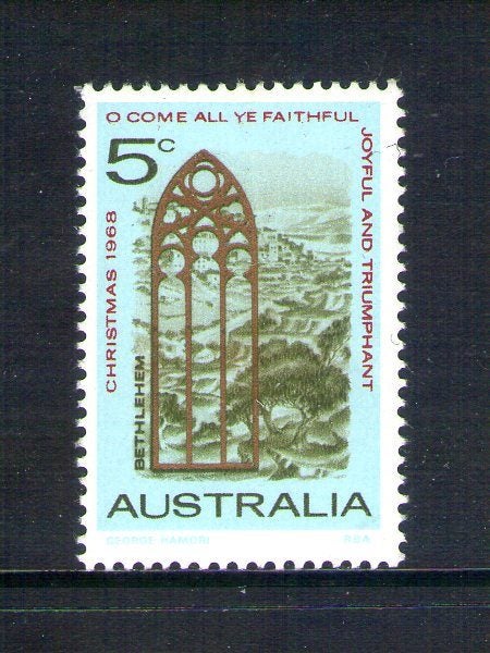 Australia - 1968 Christmas (1) - UHM - 431 Carousel 1