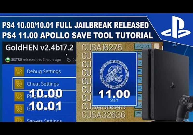 JAILBREAKABLE | PlayStation 4 Slim 500GB | Firmware 10.01 (GoldHEN Compatible) Carousel 1