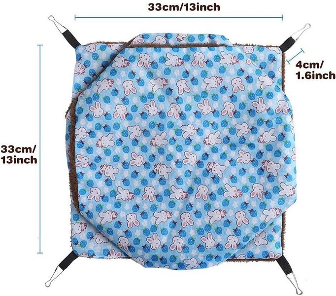 CozyNest Double-Layer Small Pet Hammock64835451791491112