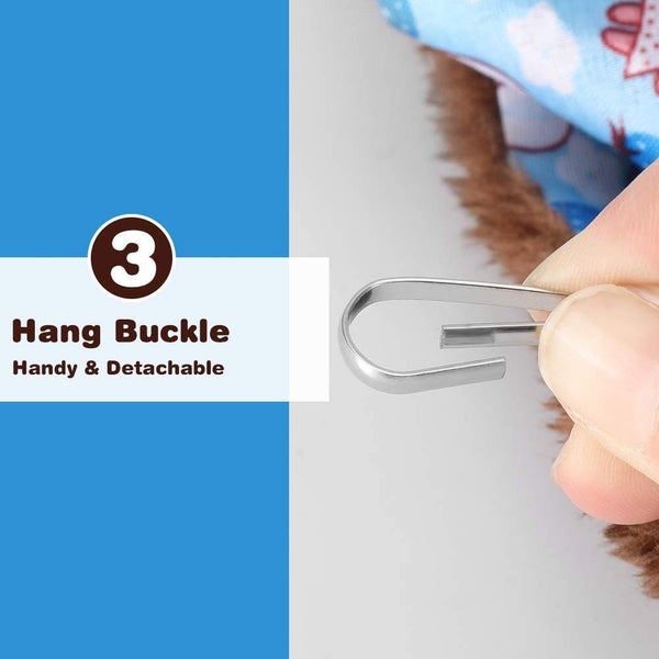 CozyNest Double-Layer Small Pet Hammock64835451791491113