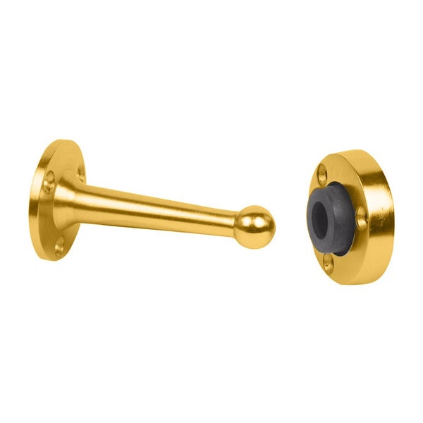 Scope Suction Wall Mounted Hold Open Door Stop Electro Brass DS120EB.B Carousel 1